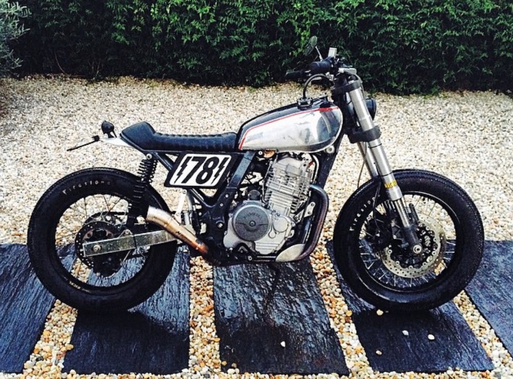 Cant wait to see how this Honda NX650 finishes up from 