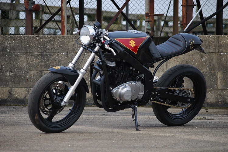 Suzuki GS500 Cafe Racer by So-Low Choppers –