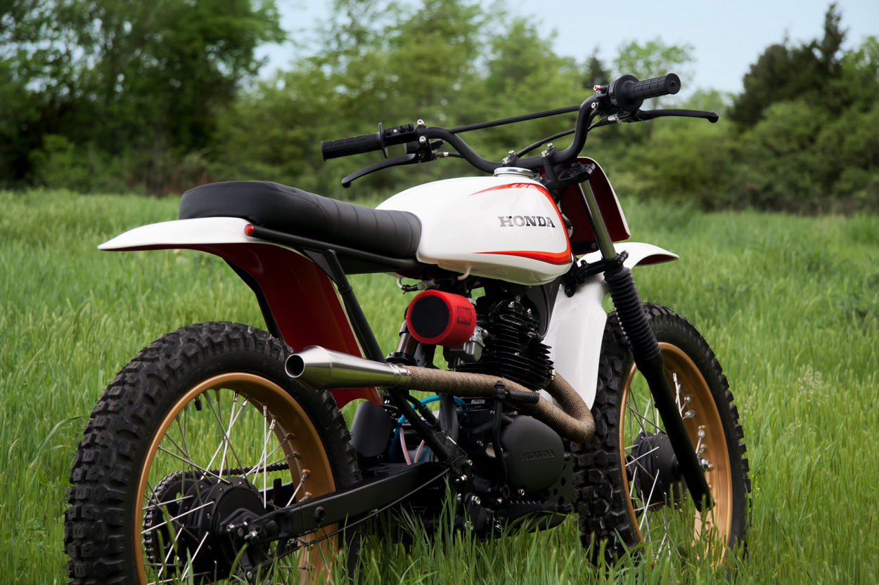 Honda 125 Scrambler By Slipstream Creations Bikebound