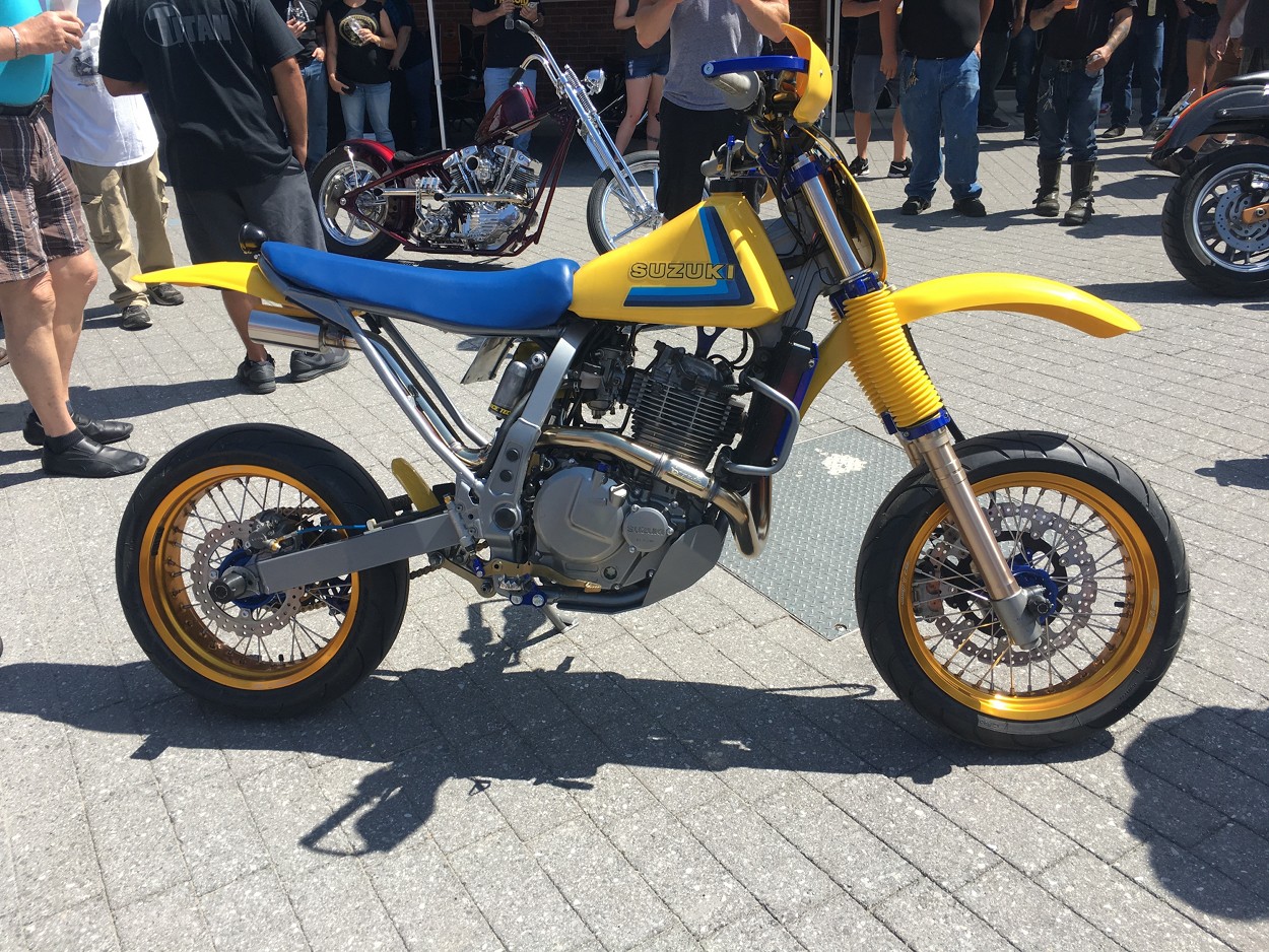 Suzuki DR650 “RetroMoto” by Parr Motorcycles BikeBound