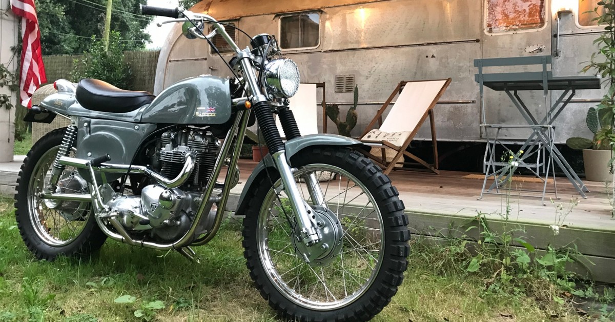 Rickman Metisse Desert Sled By Chelsea Borchert Bikebound