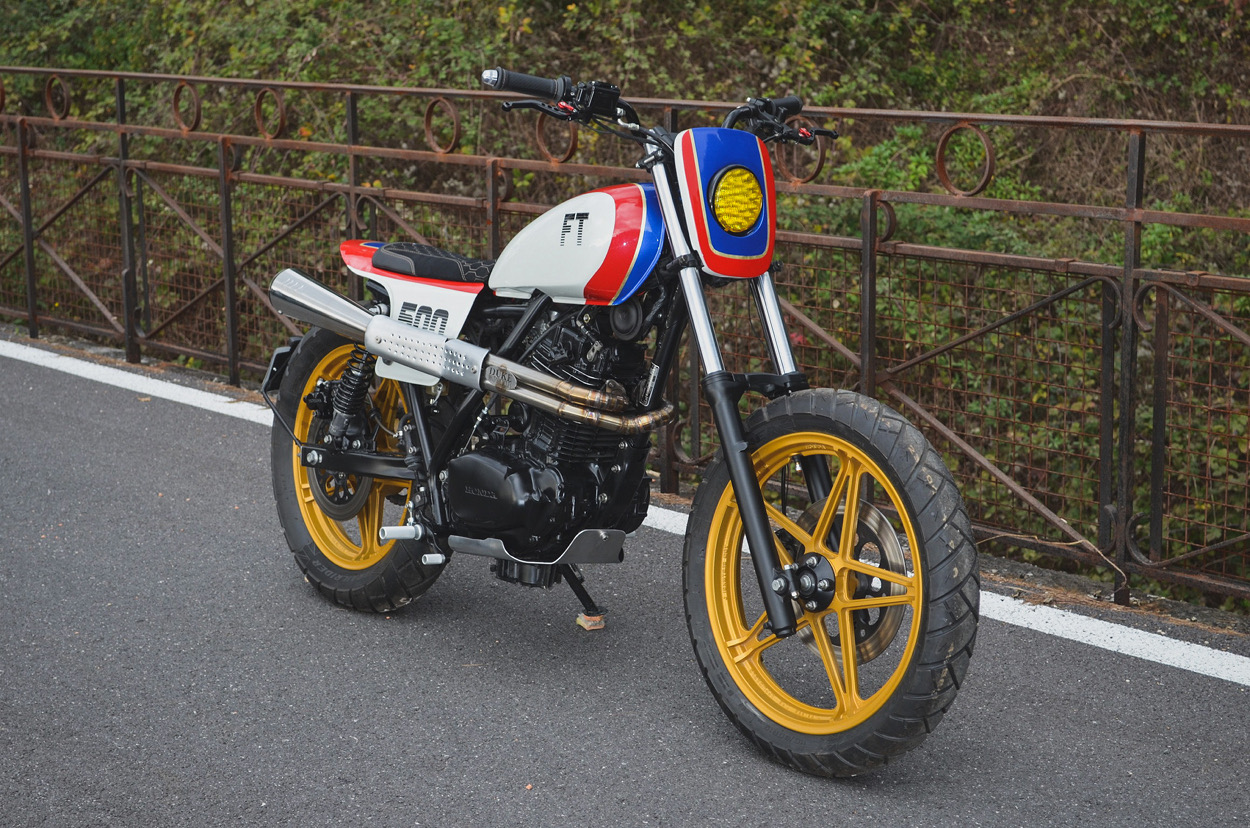 Honda Ft500 Street Tracker By Duke Motorcycles Bikebound