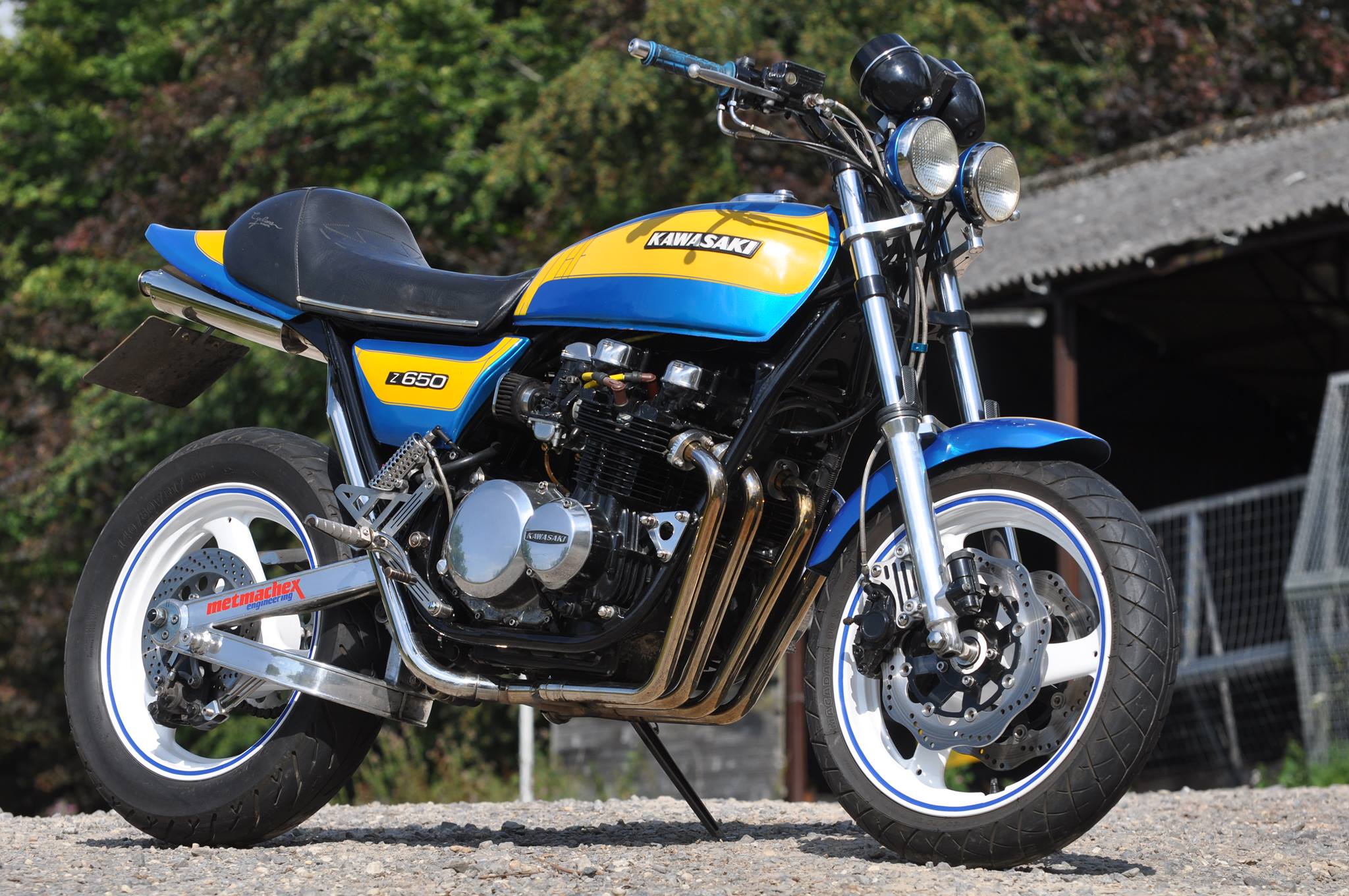 Kawasaki Z650 Custom Darren Carter BikeBound