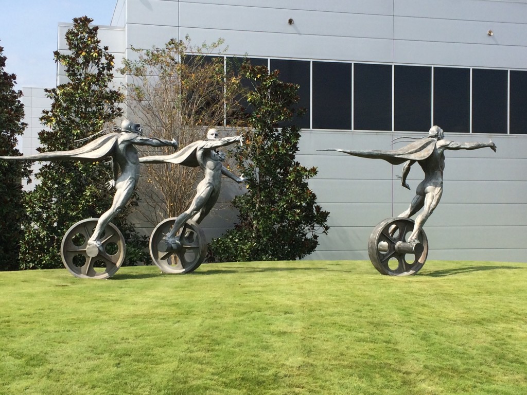 The Chase Sculpture at Barber
