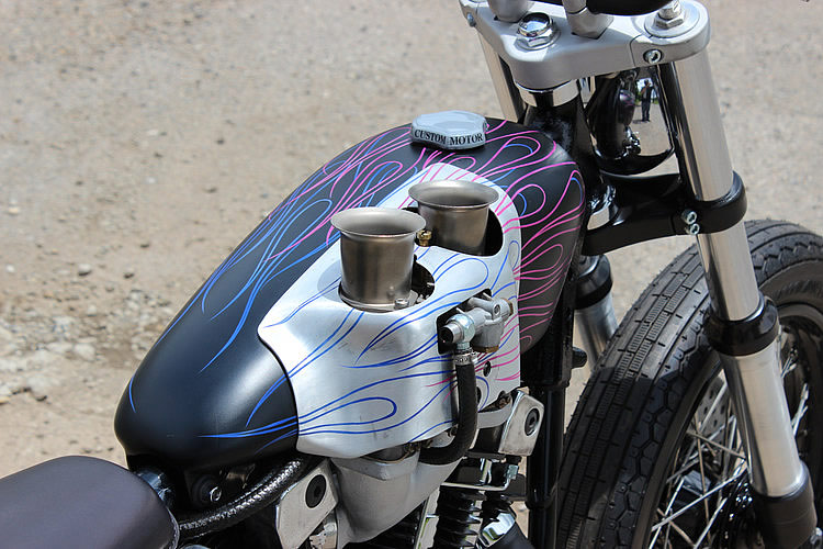 Harley XLH with Downdraft Weber