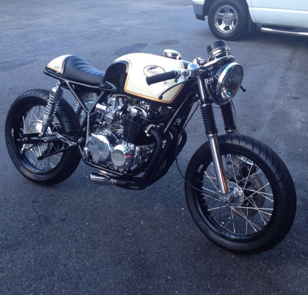 CB550 Cafe Racer Sin City Vintage Cycles