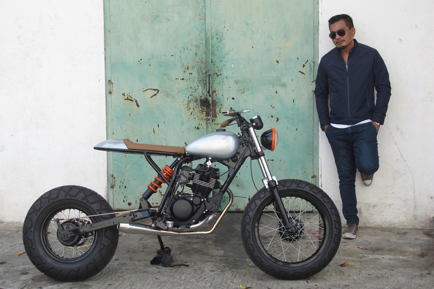 Yamaha TW200 Scrambler by Sean SpeedShop – BikeBound