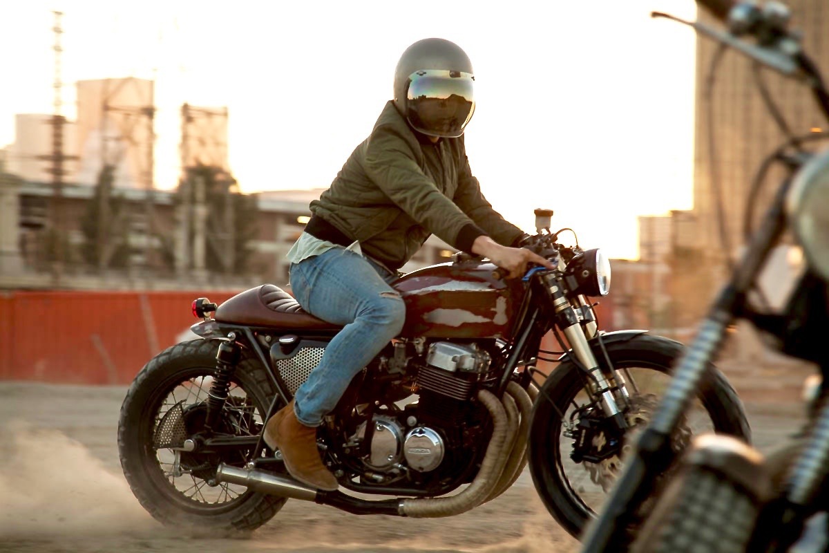 The 750: CB750 Cafe Racer by Strapped MFG – BikeBound