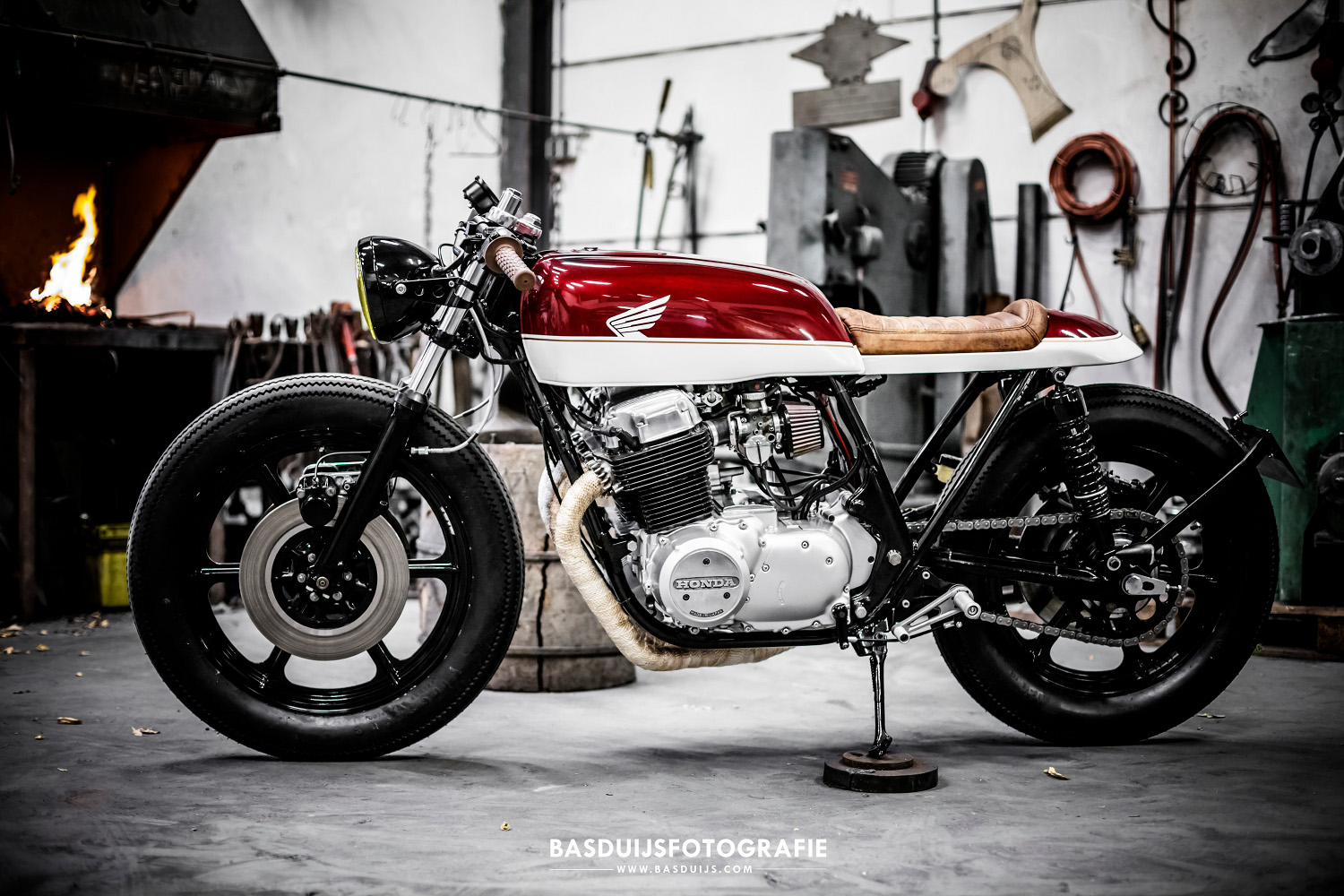 Honda CB750F Cafe Racer by Wrench Kings  BikeBound