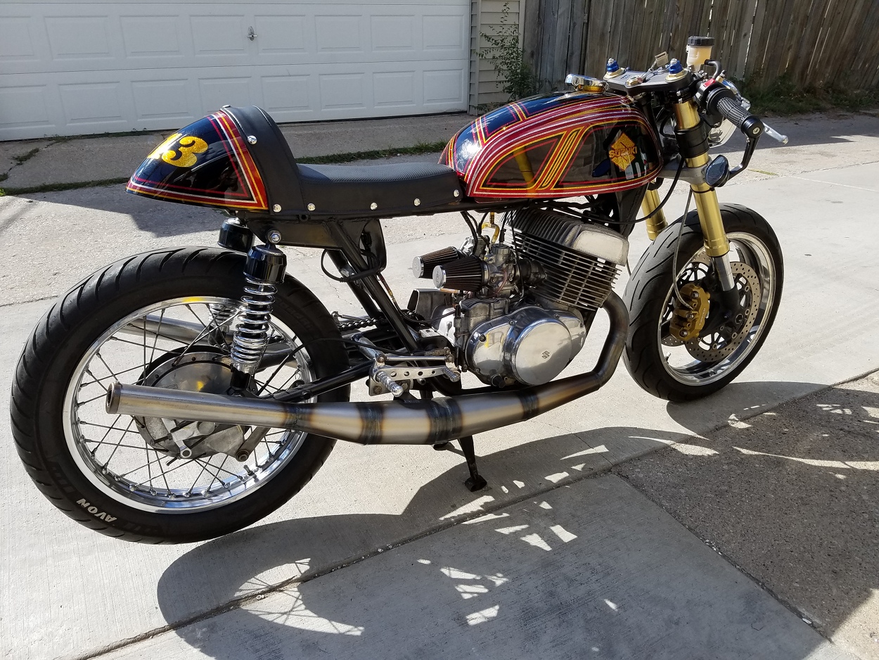Suzuki T500 Cafe Racer