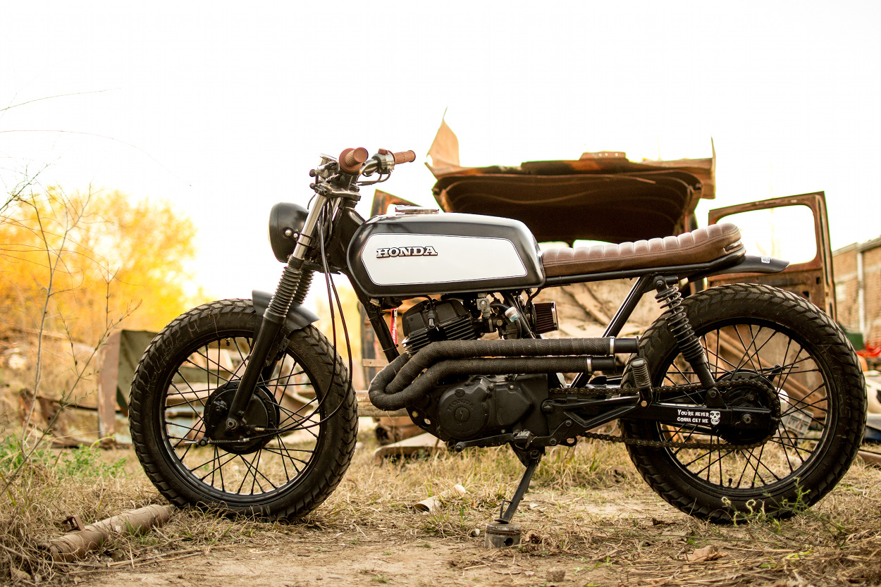 Honda CB250 Nighthawk Scrambler