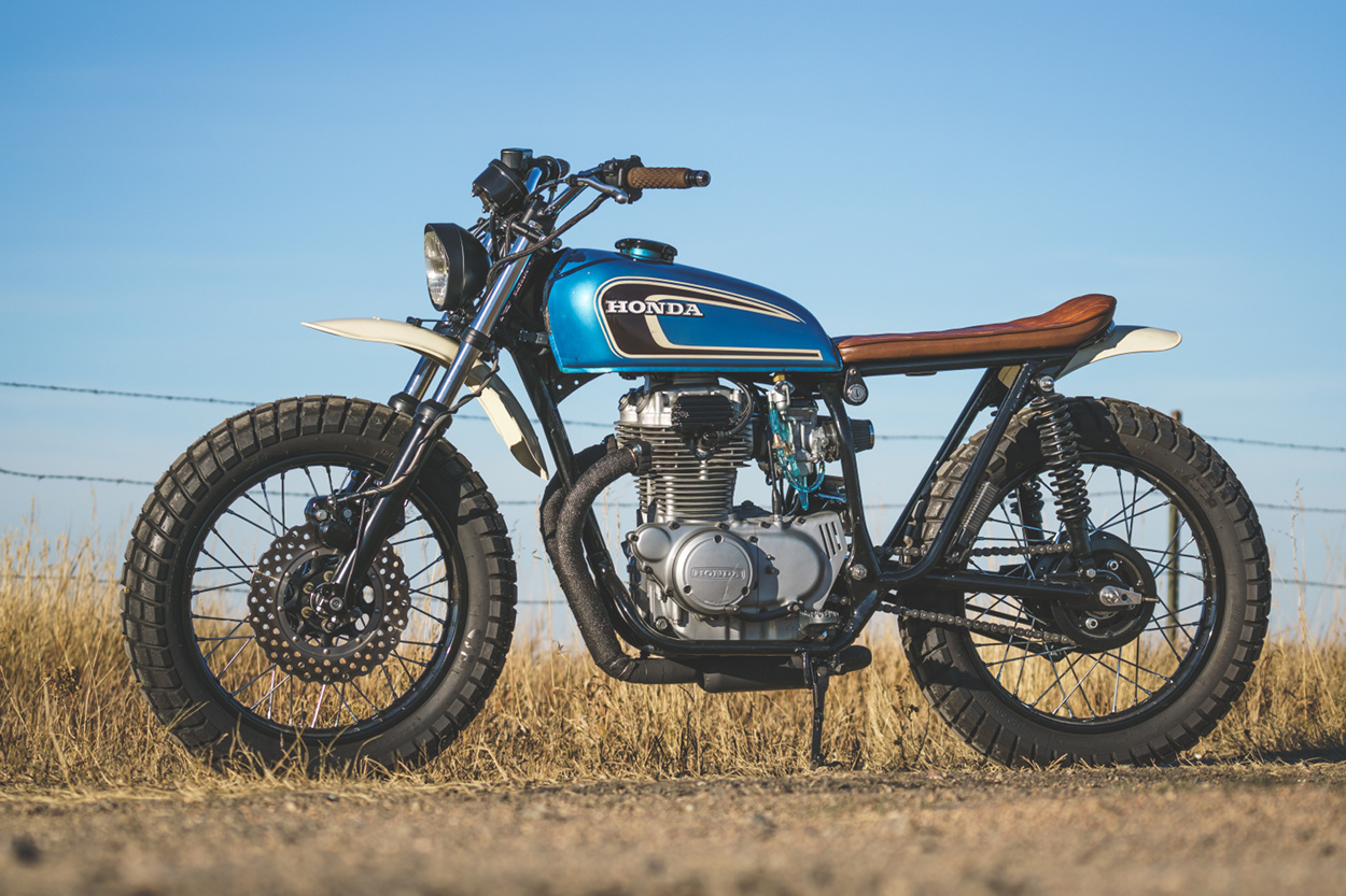 Honda Cb360 Scrambler By Rpg Bikebound