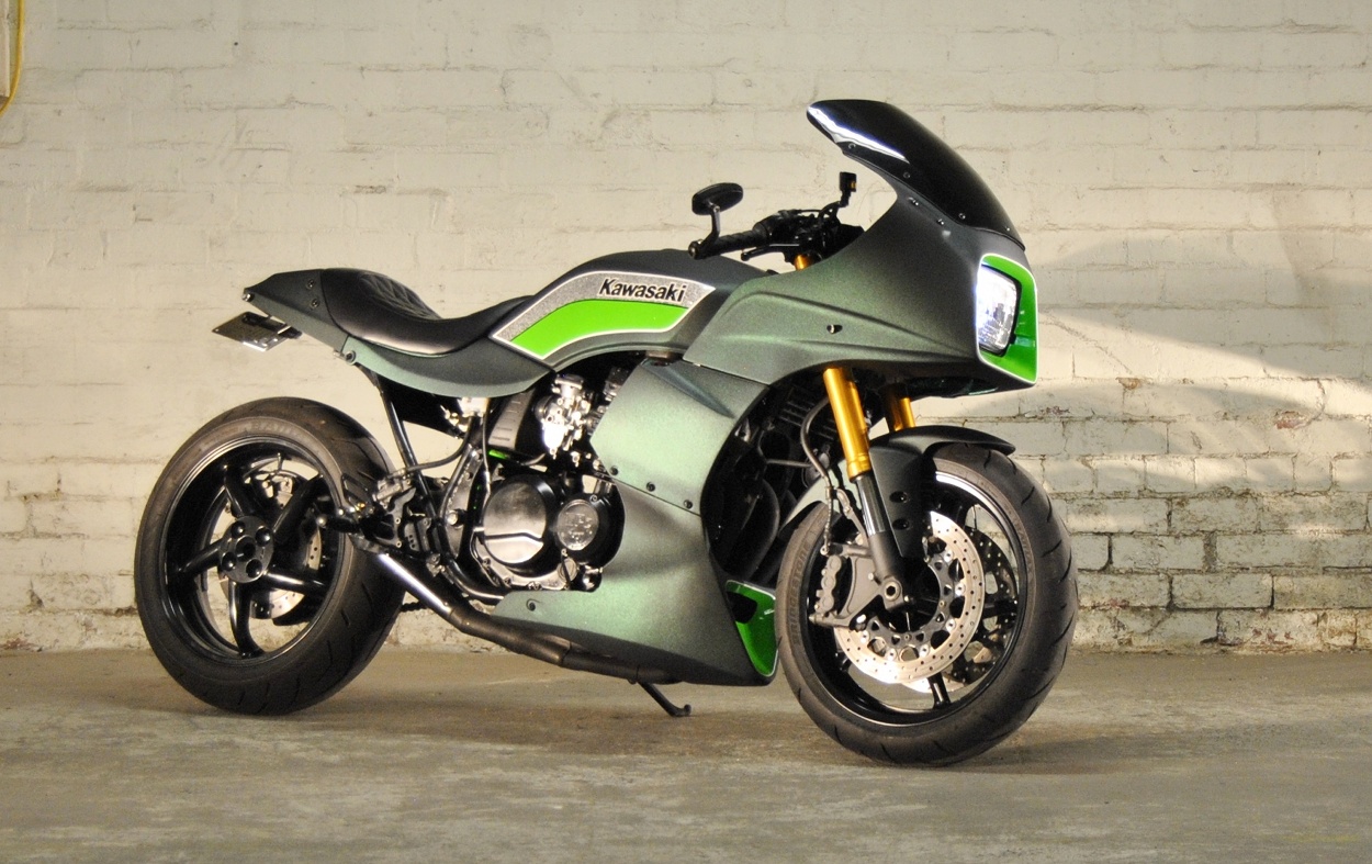 Kawasaki GPz750 Custom by Hutchinson – BikeBound