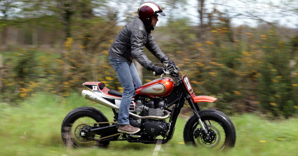 Triumph Bonneville T100 Scrambler