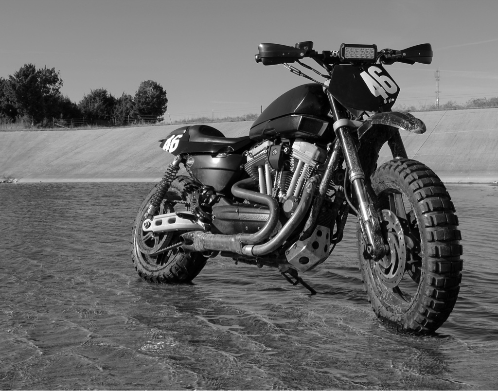 Harley Sportster Dirt Bike