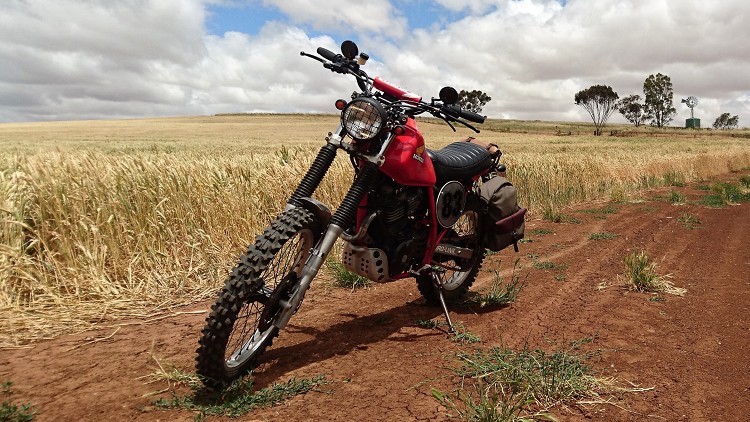 Honda XL600R Scrambler