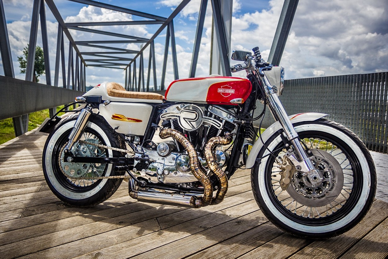 Harley Ironhead Cafe Racer