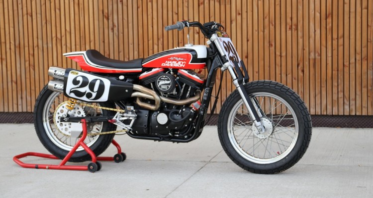 Harley Sportster Hooligan Tracker