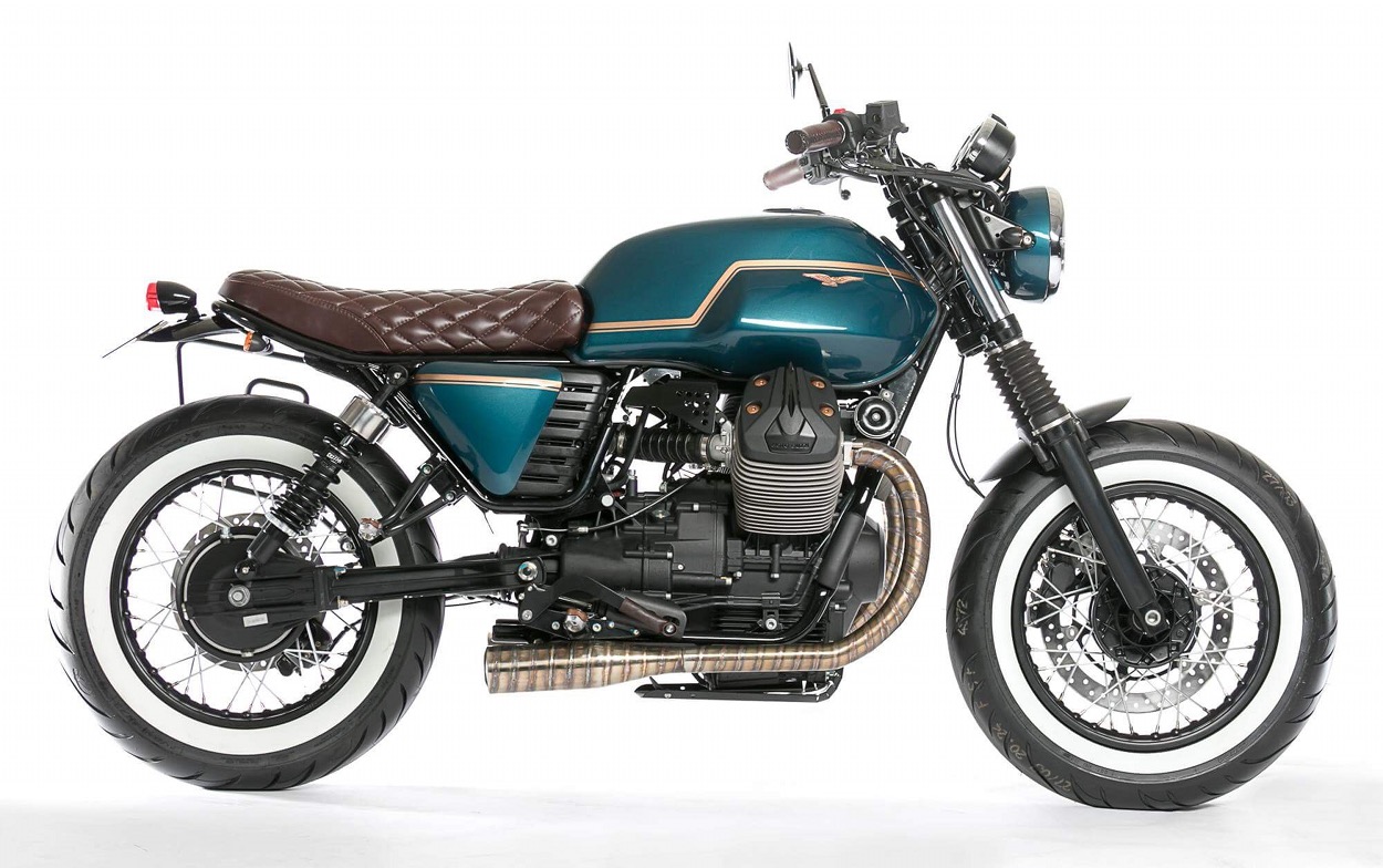 Custom Moto Guzzi V7 by Unik Edition BikeBound