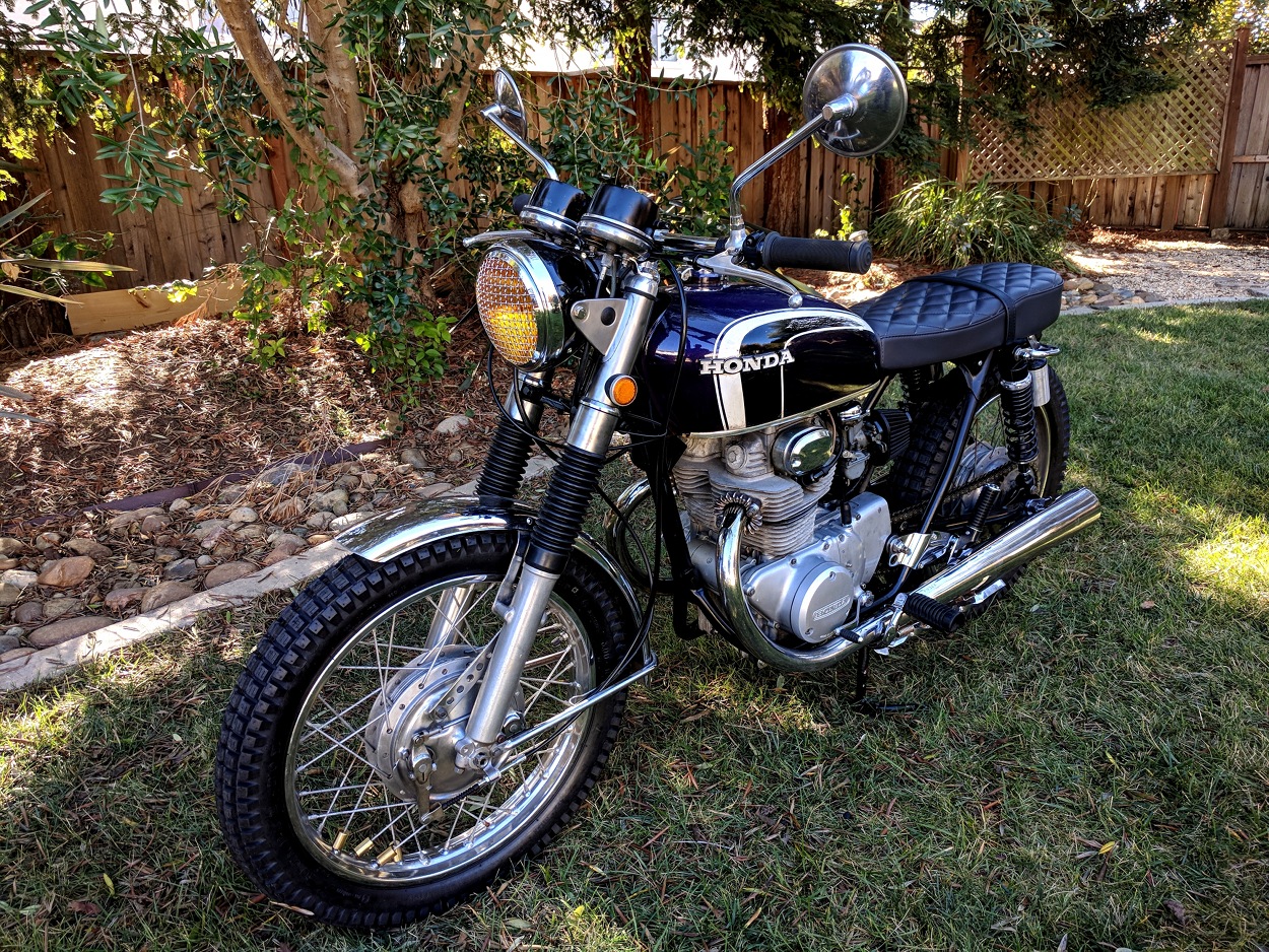 Honda CB350 Brat