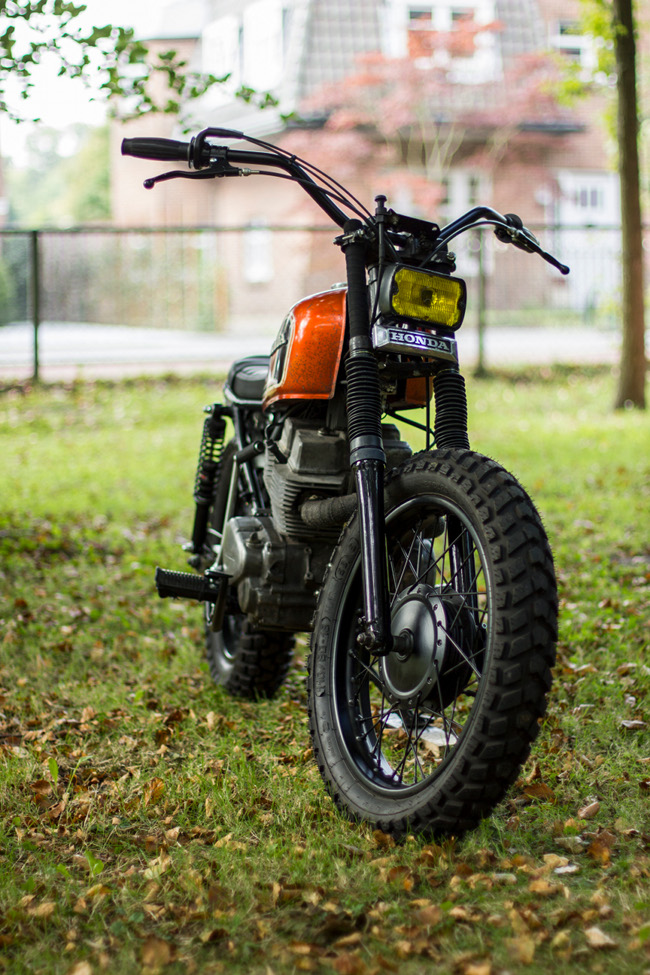 Draaien verjaardag smokkel Honda CM250 Scrambler by Max Inhulsen – BikeBound