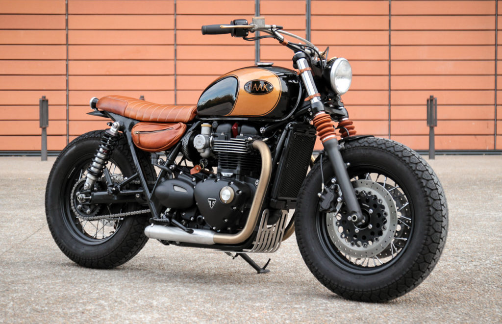 Triumph Bonneville T120 Bobber by BAAK Motocyclettes ...