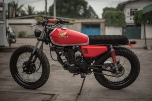 Honda TMX125 Brat Tracker by Revolt Cycles – BikeBound