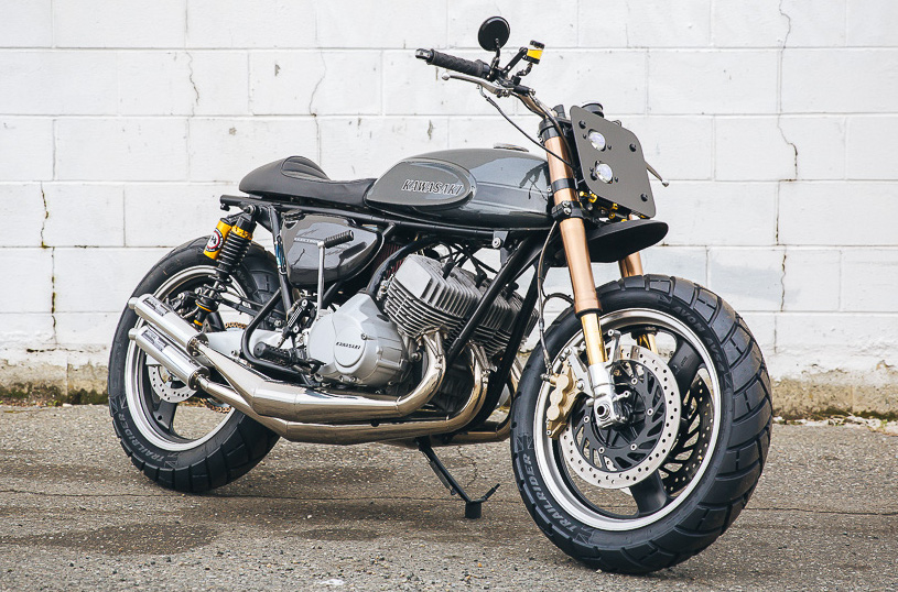 Kawasaki H1 Street Tracker by Vallantine Motor – BikeBound