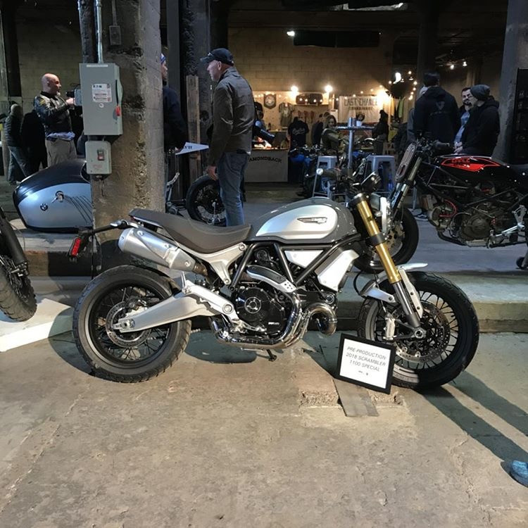 Pre-production 2018 Ducati Scrambler 1100 Special.