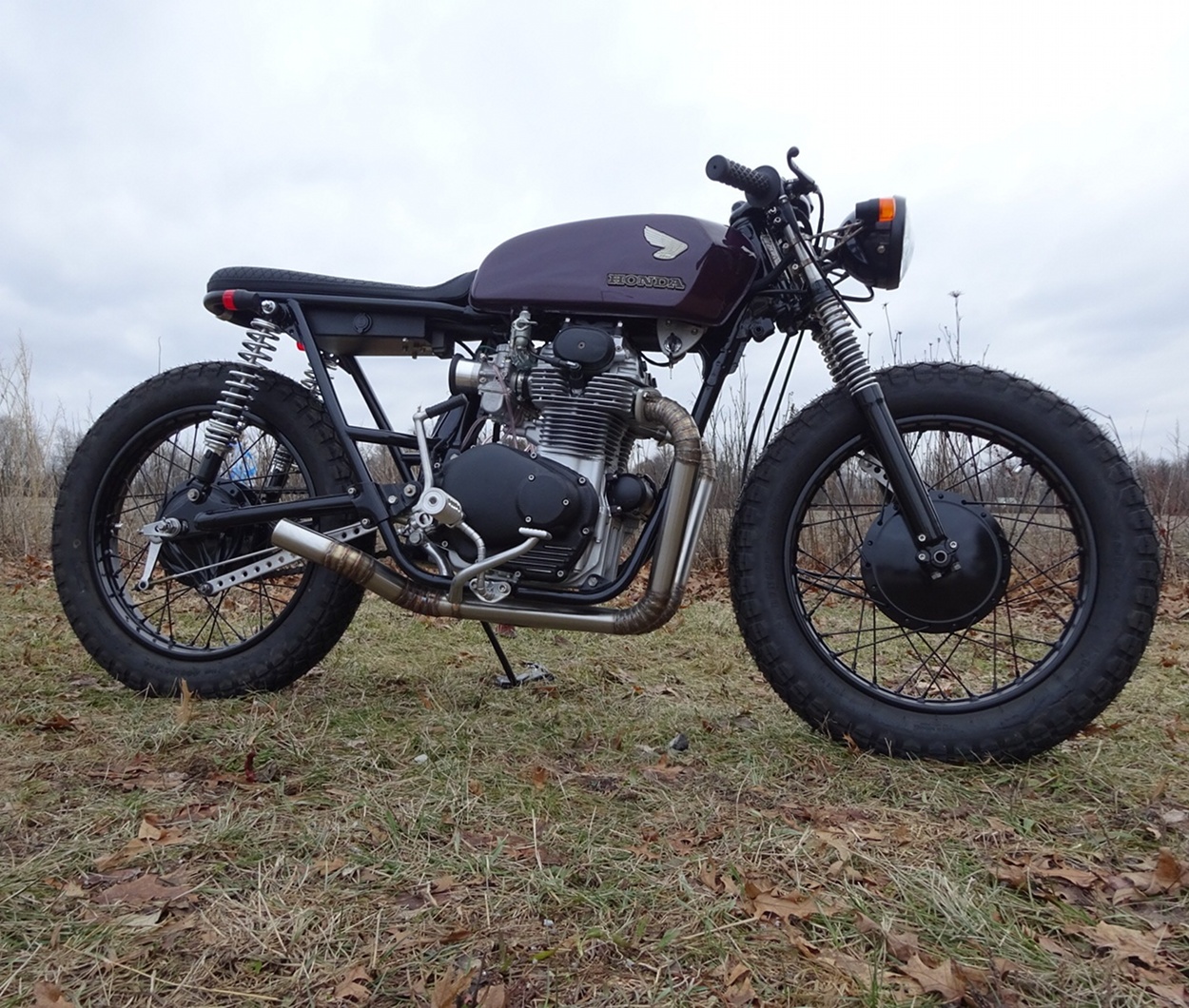 Honda CB350 Brat Cafe Racer