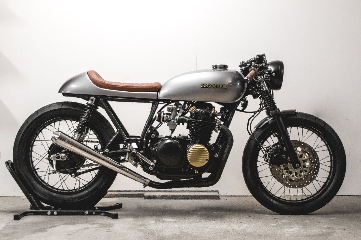 Ready To Ride: Honda CB 500 Four Cafe Racer By Kaspeed