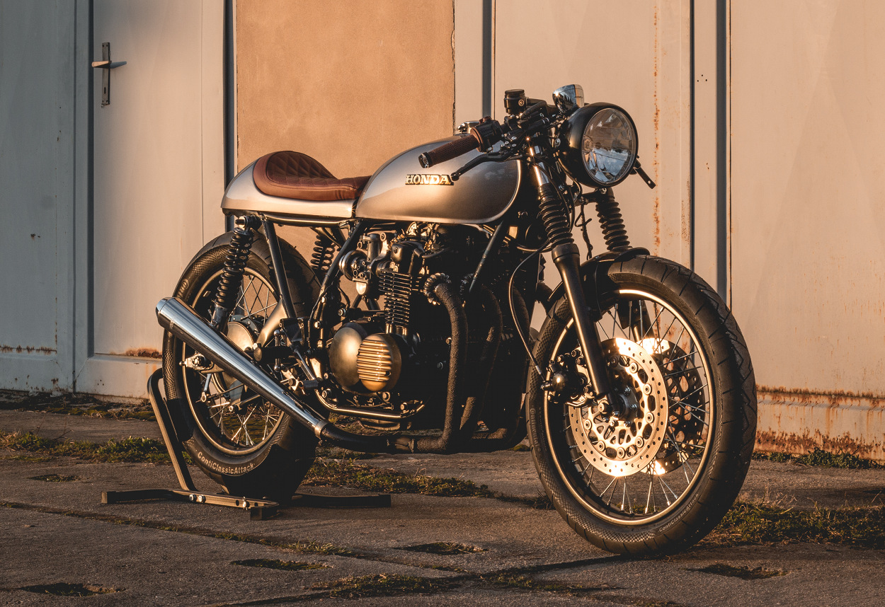 Not Too Late: A Brat-Style Honda CB500 Four