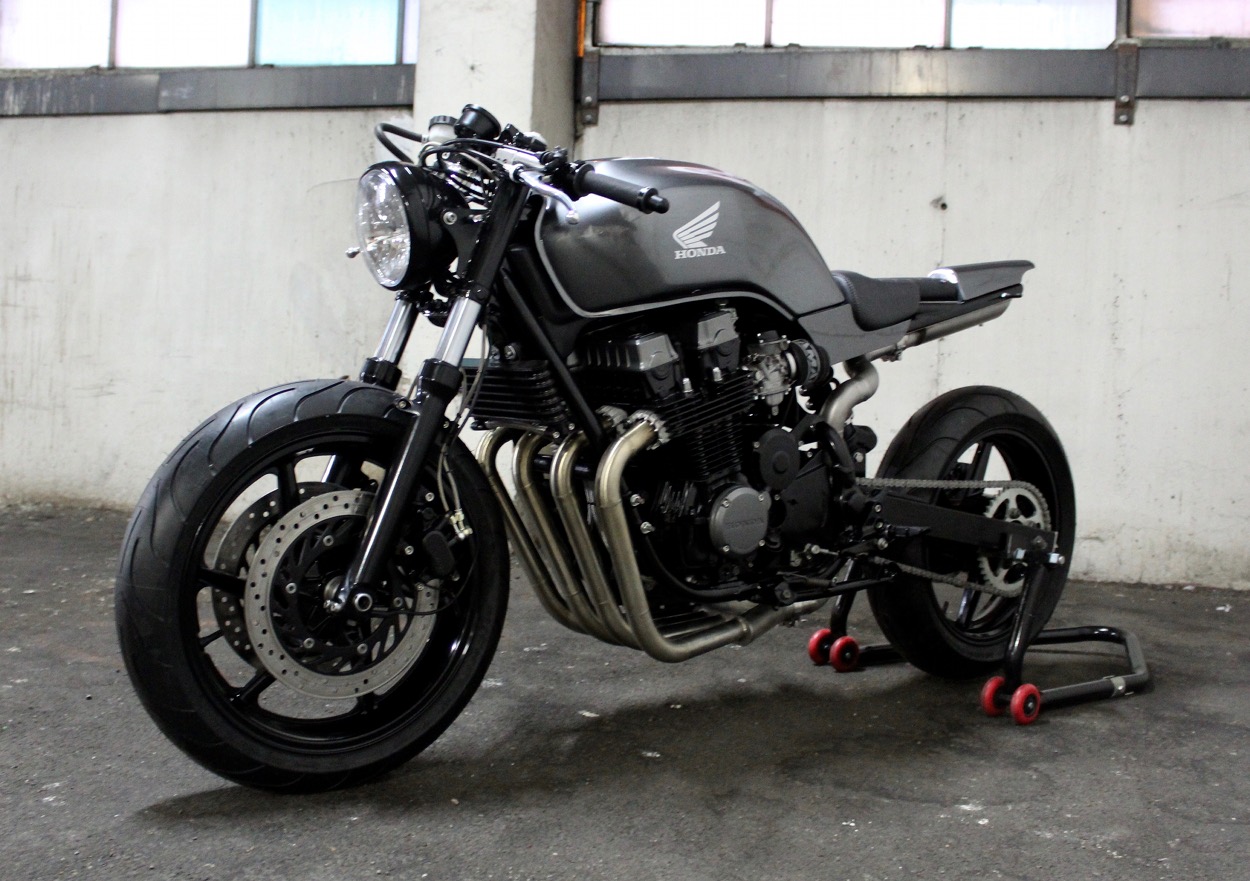 Monoshock Honda CB750 F2 by L tabli Garage BikeBound