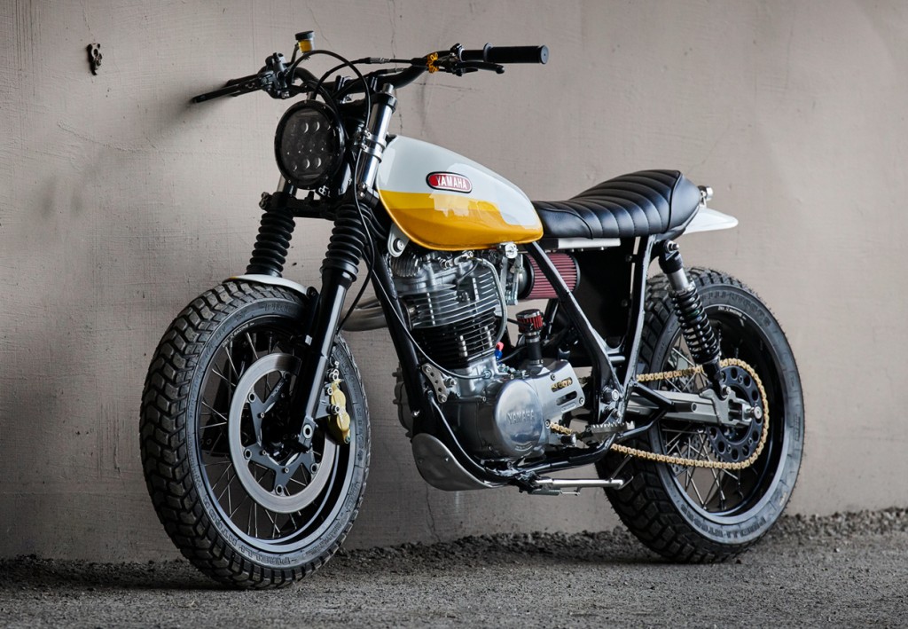 Yamaha SR500 Tracker Scrambler