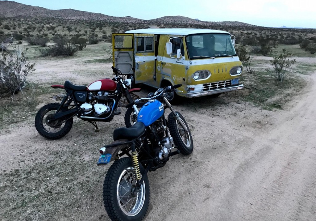 Triumph T100 Scrambler Street Sled