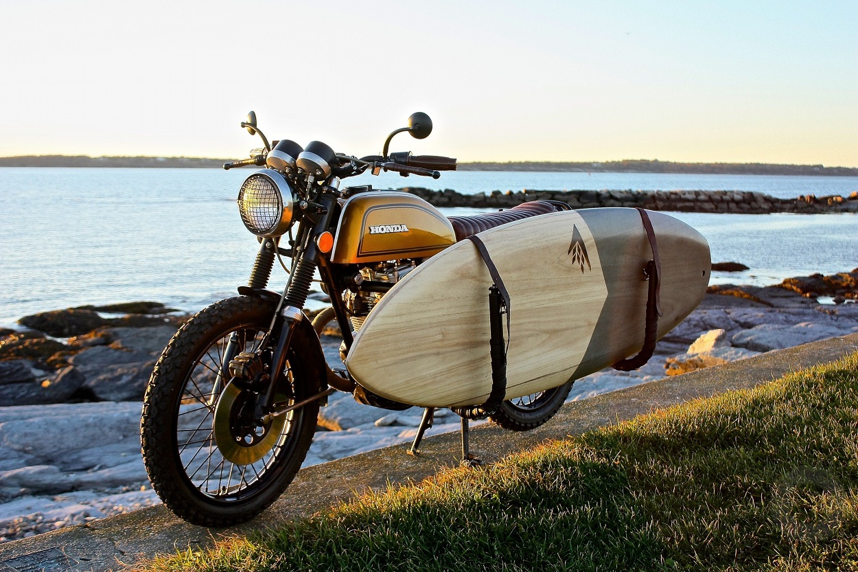 Honda CB200 Brat Tracker