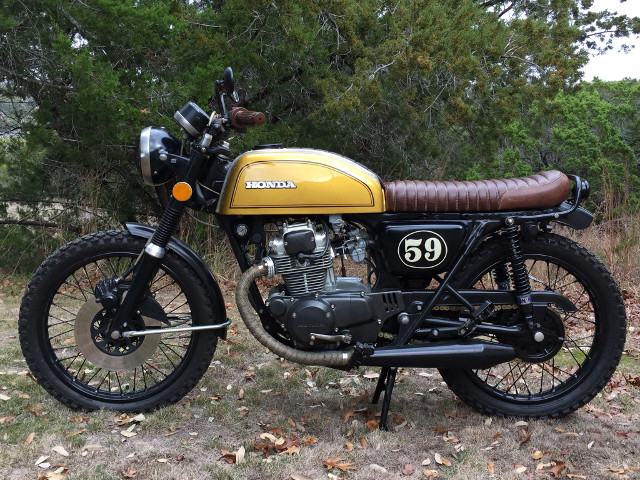Honda CB200T Surf n Turf by Utopeia Moto BikeBound