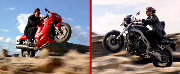 Mission Impossible 2 Motorcycles