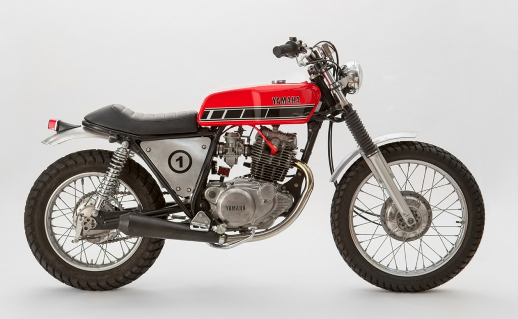 Yamaha SR250 Brat Tracker