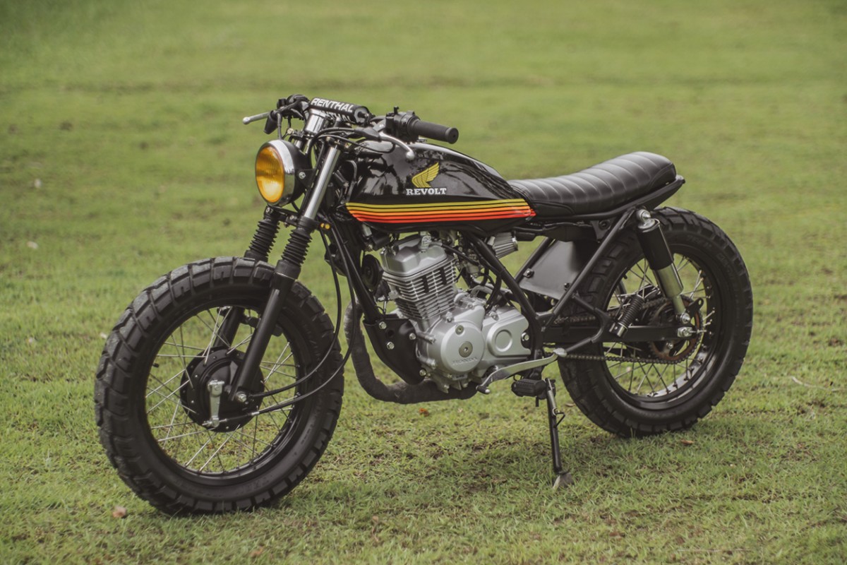 Honda TMX125 Brat Tracker by Revolt Cycles – BikeBound