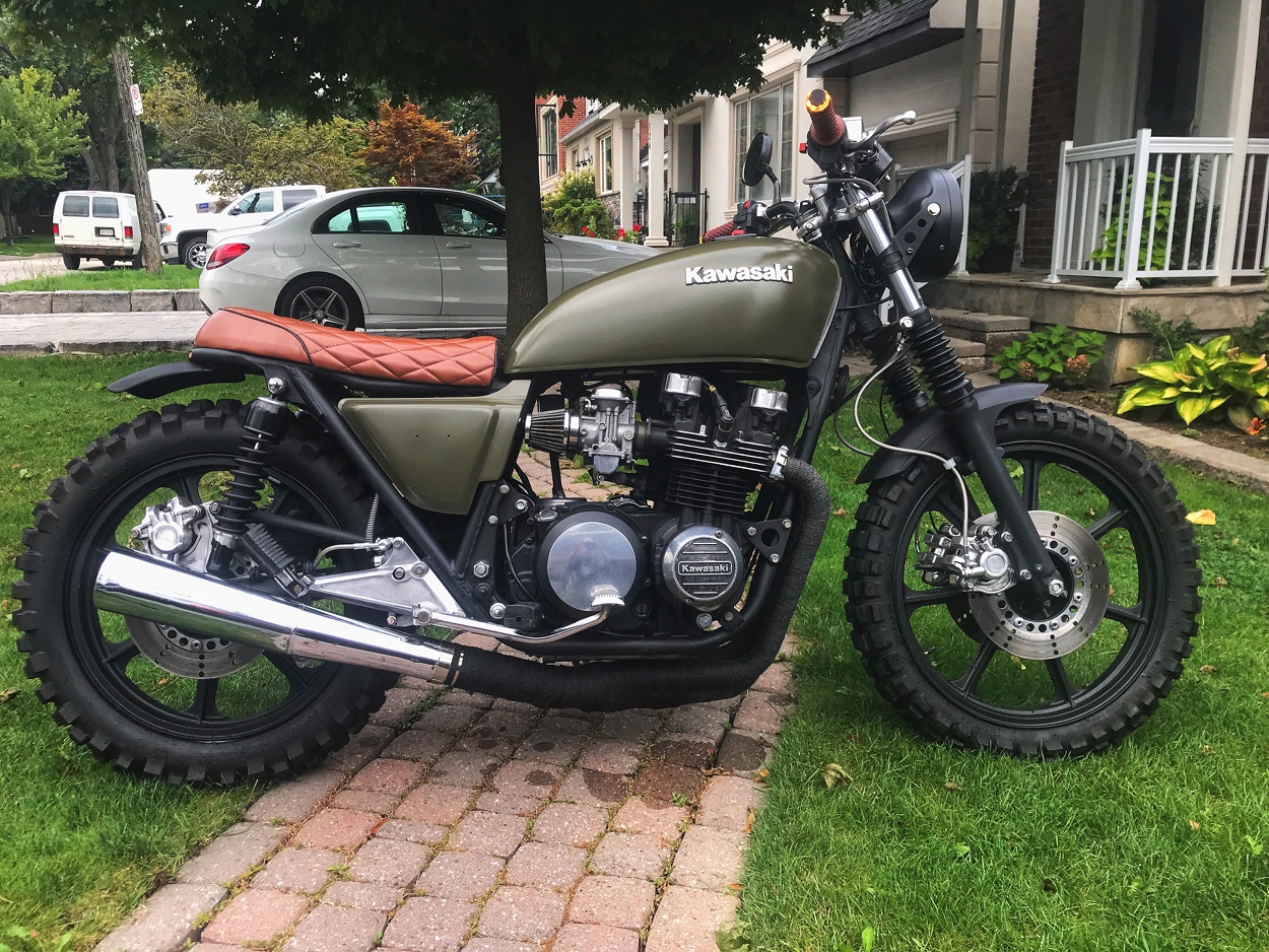 Kawasaki KZ750 Scrambler