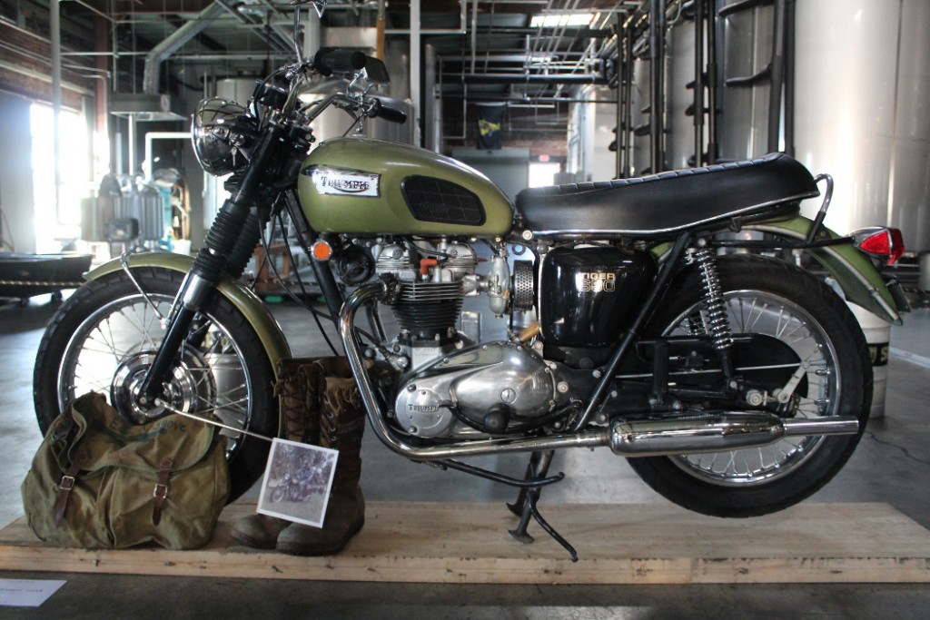 1970 Triumph Tiger by Chad Faries.