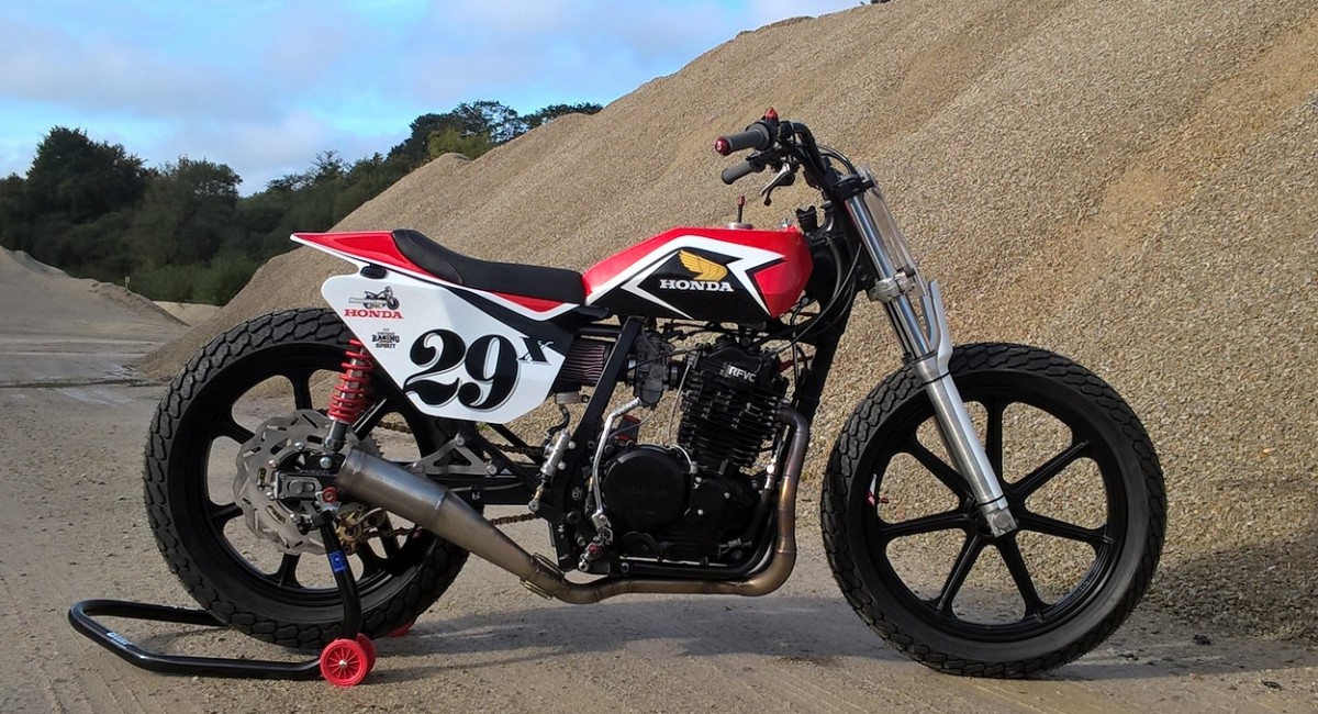 Honda XL600R Flat Tracker