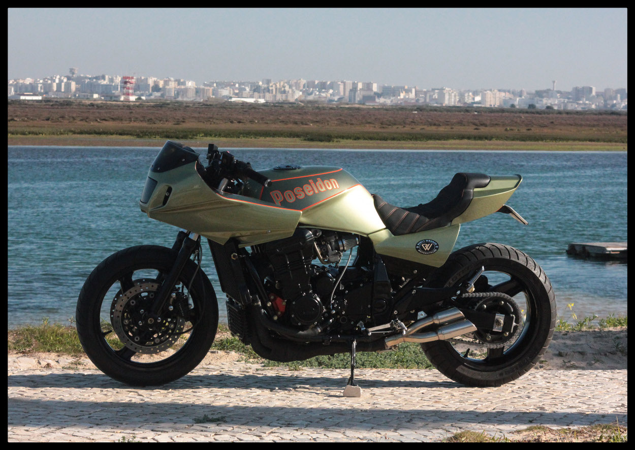 tab indstudering lure Poseidon” Kawasaki GPz1100 Custom by RW Motorcycles – BikeBound