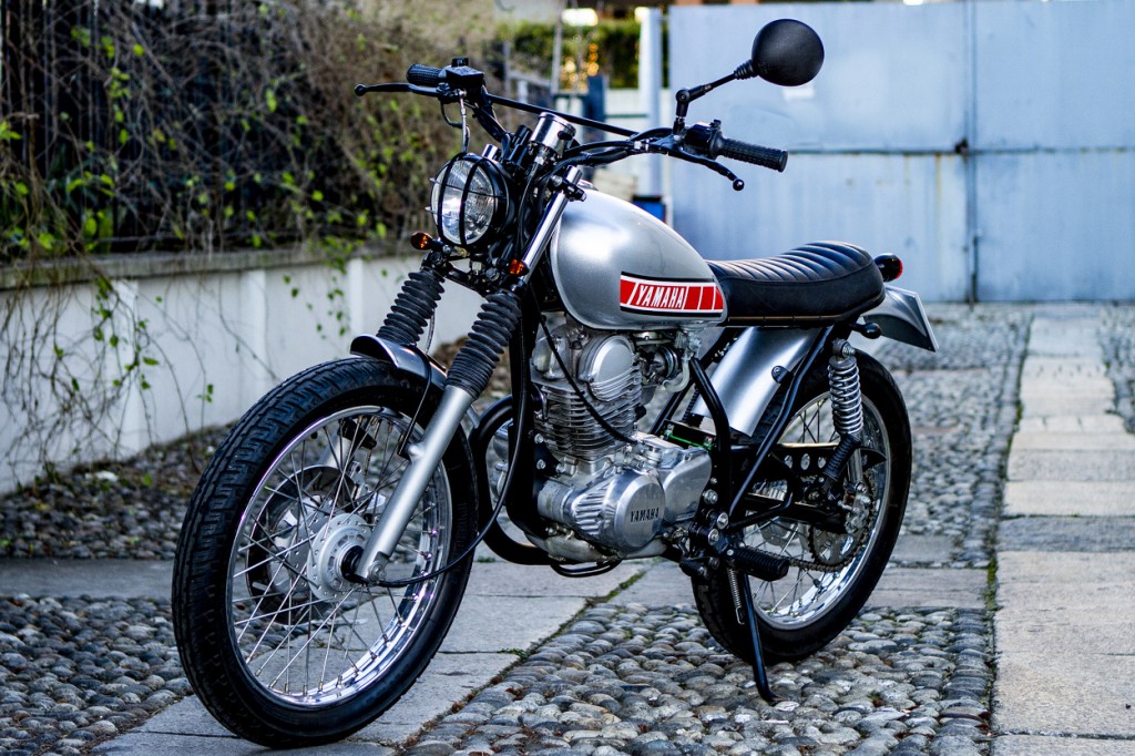 Yamaha SR250 Tracker Scrambler
