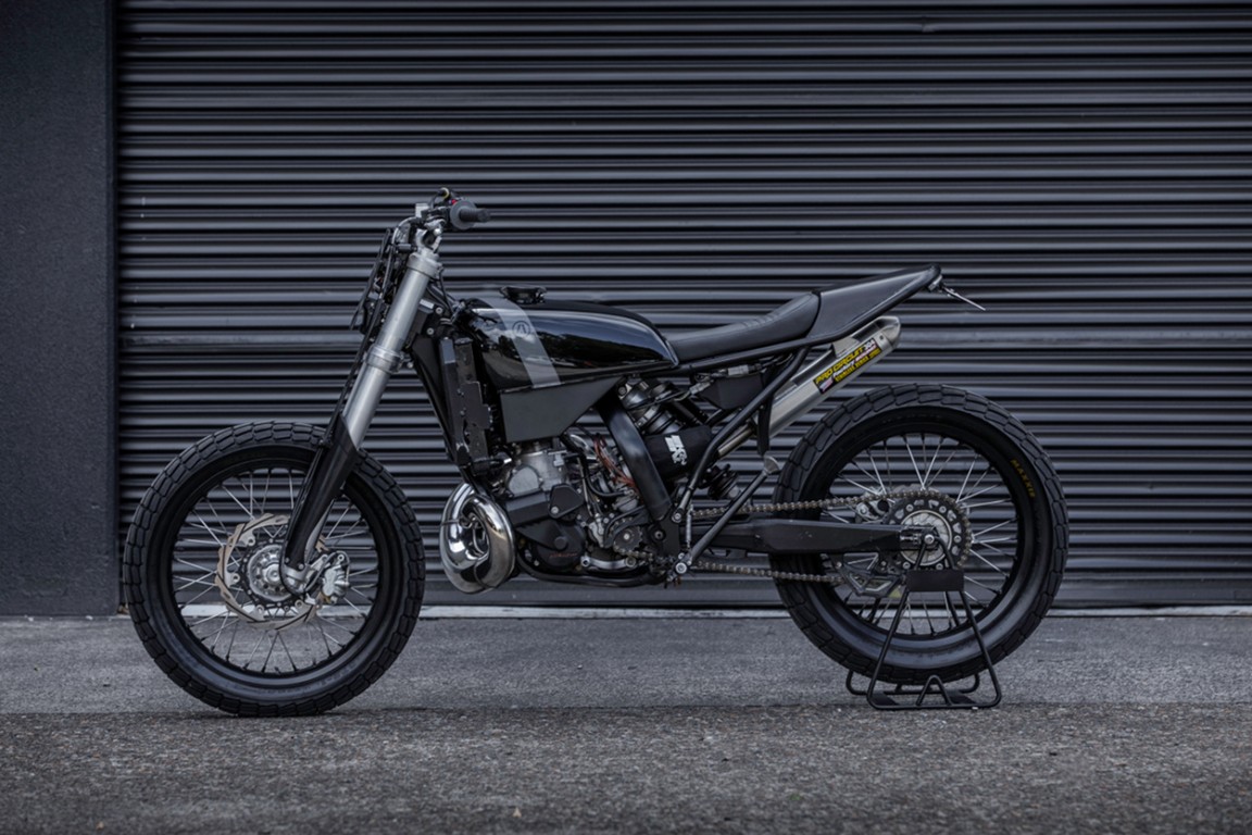 Akin Moto KTM 300 Street Tracker – BikeBound