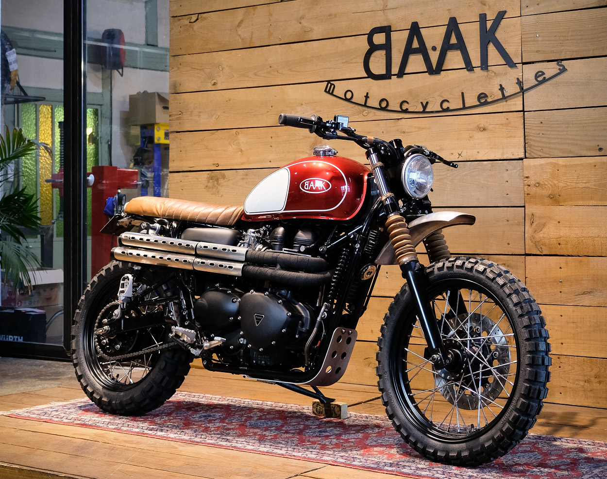 Triumph Scrambler Custom Parts