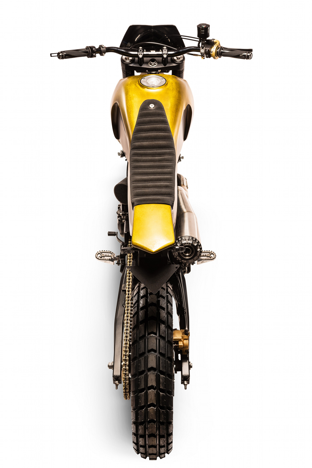 thumbnail image 2 of Honda Dominator NX650 / SLR 650 Folding Shifter - Black, Adjustable, Motorcycle Gear Lever 2 of 4