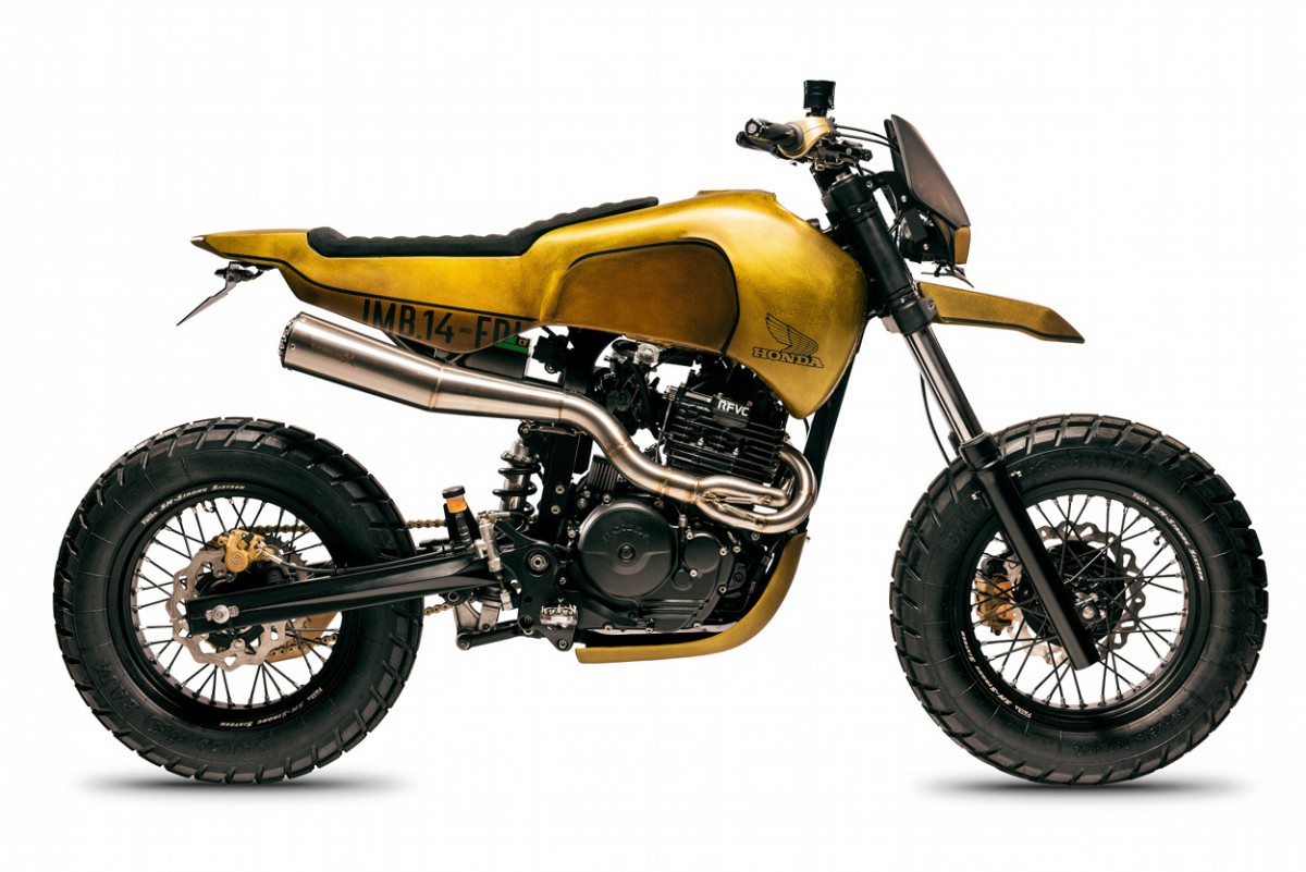 “U-Turn” Honda SLR650 by Imbarcadero14 – BikeBound