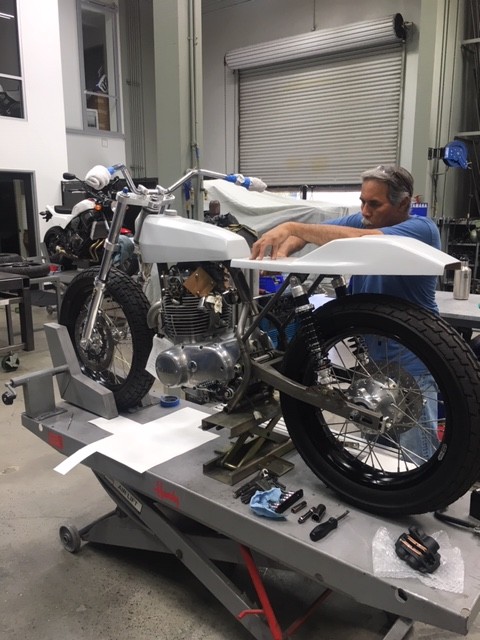 Yamaha XS650 Street Tracker